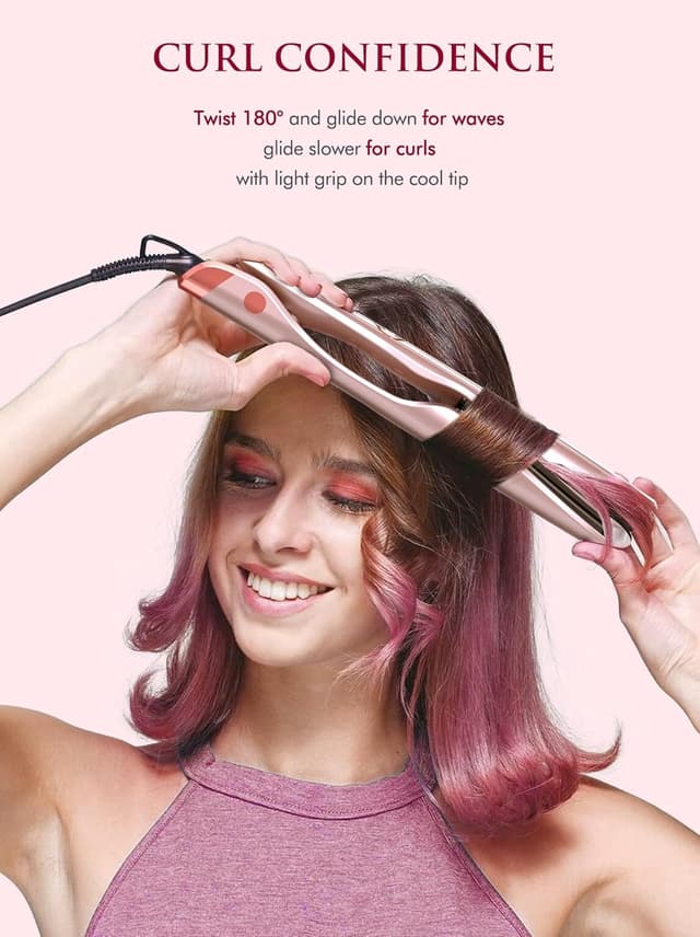 Detalle de LANDOT Planchas del Pelo 2 en 1 230°C