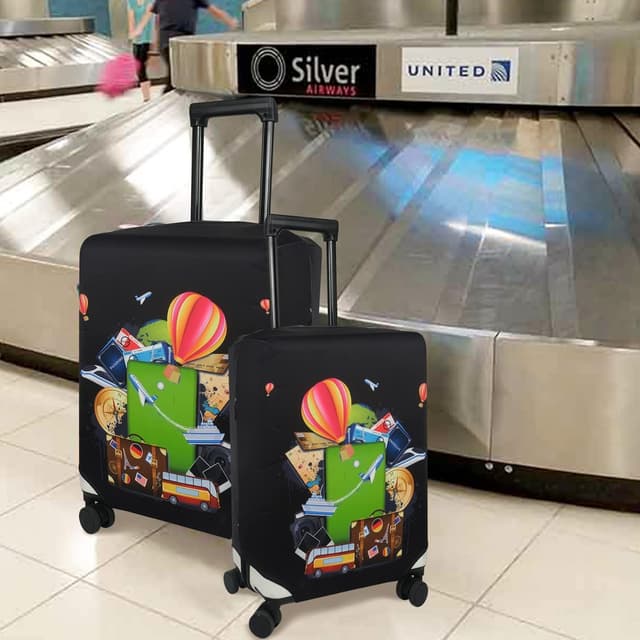 Thumbnail 5 de Explore Land Travel Luggage Cover 18-32 Inch