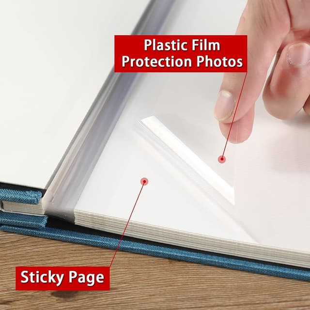 Thumbnail 4 de Vienrose Photo Album Replacement Pages 10 Sheets