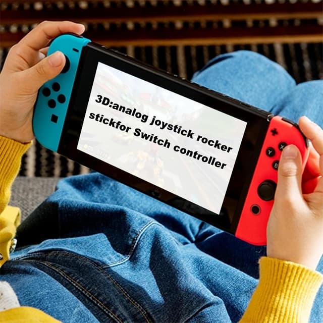 Detalle 2 de HEIZHU Suitable for Switch Thumb Grips – Silicone 3D Cap Replacements (4 Pairs)