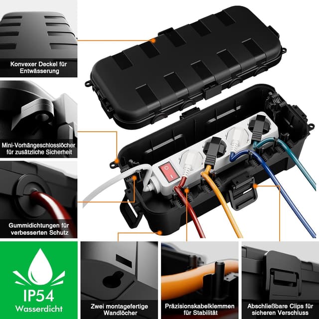 Thumbnail 4 de RESTMO Kabelbox IP54 Außen 29 cm