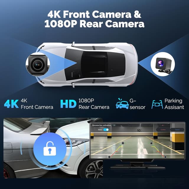 Detalle 2 de 10.26" Wireless CarPlay Android Auto Screen