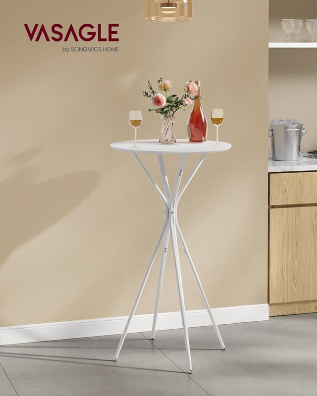 Thumbnail 1 de VASAGLE Mesa de Bar redonda 60 cm