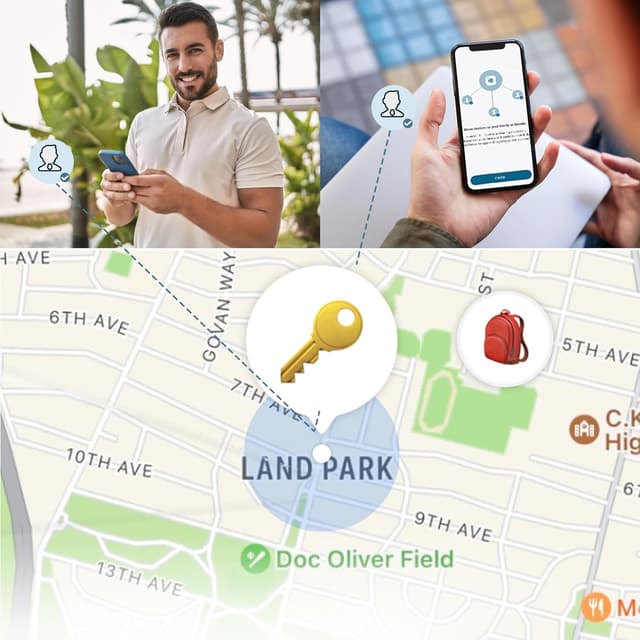 Thumbnail 4 de ANNNWZZD Tag 4 Pack Item Finders