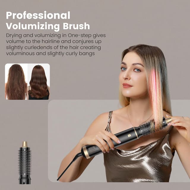 Detalle de Asciugacapelli 5 in 1 Hair Styler Air Styler Phone: volume, lisci e ricci con tecnologia agli ioni
