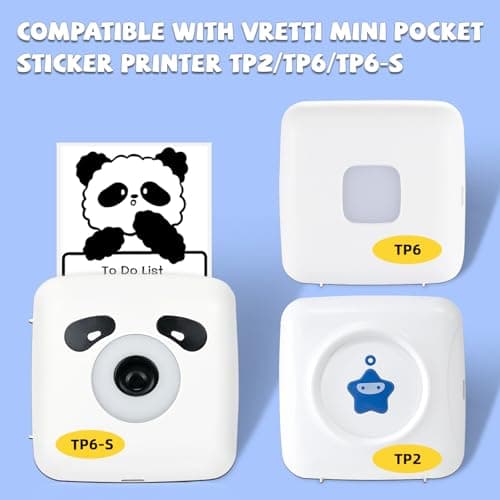 Detalle 2 de vretti 3 Rollos Papel Térmico 57x30 mm