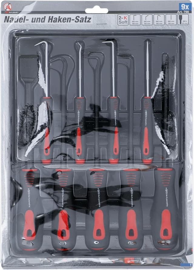 Thumbnail 4 de BGS Diy 798 jeu de crochets et aiguilles 9 piĂšces đȘ