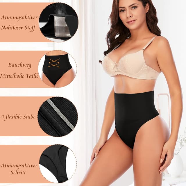 Thumbnail 2 de YARRCO Bauchweg Unterhose Slips Shapewear Damen