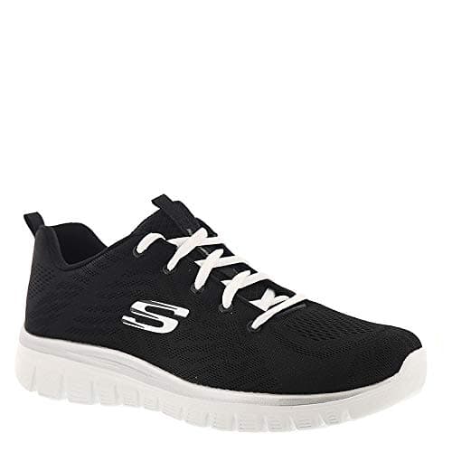 Detalle 2 de Skechers Graceful Get Connected Zapatillas mujer 35.5 EU con malla negra