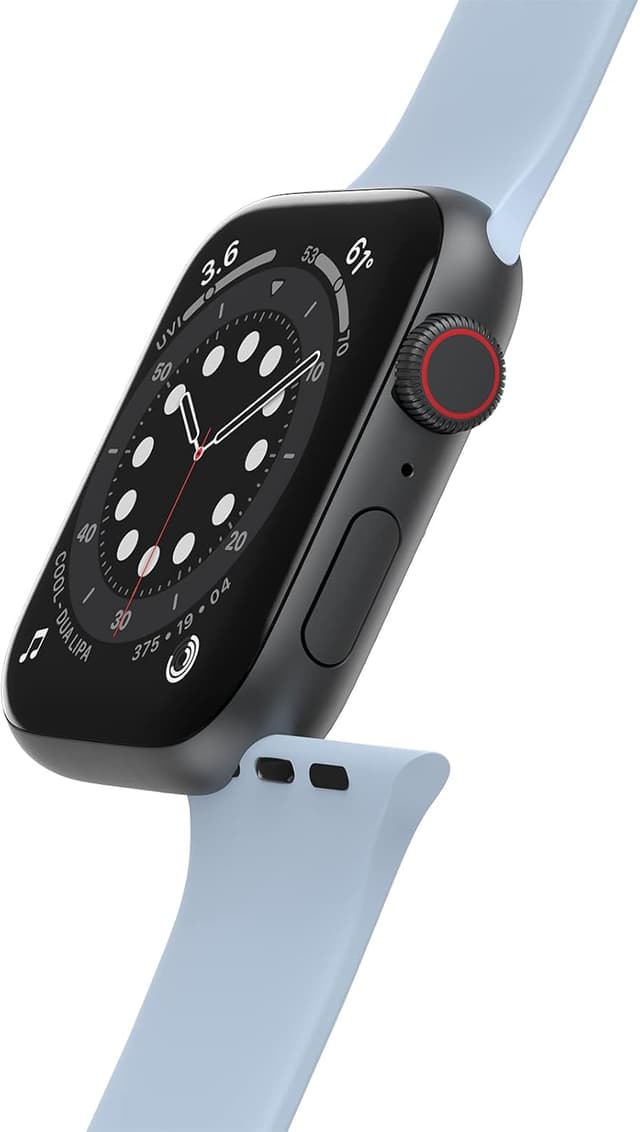 Detalle de OtterBox All Day Cinturino in silicone per Apple Watch Series 10/9/8/7/6/SE 2ª gen/SE 1ª gen/5/4 (44/45/46 mm)