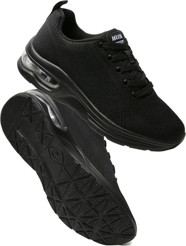 Detalle de Maxome Laufschuhe Damen mit atmungsaktivem Mesh und Luftpolster-Dämpfung