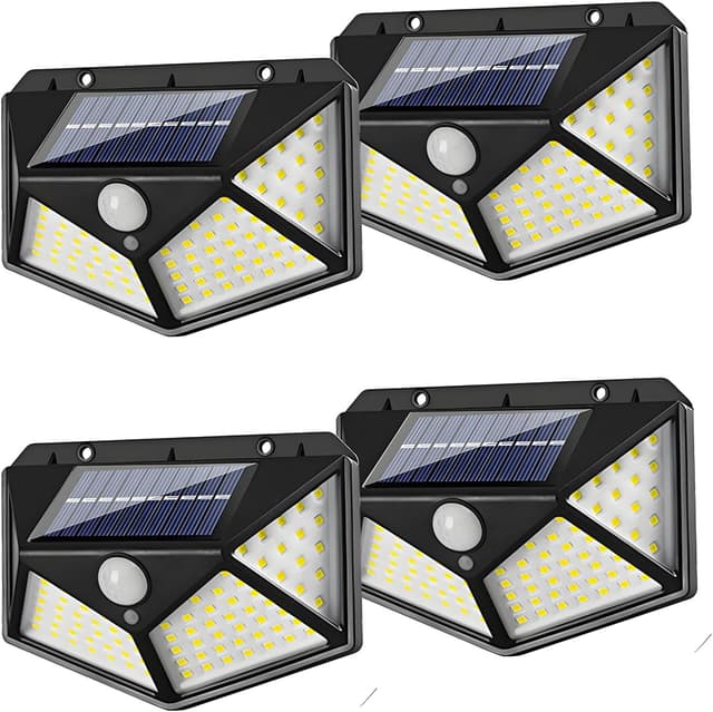 Imagen de Hqynss 100 LED Solar Security Lights en OfertitasTOP