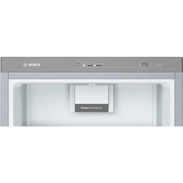 Detalle 2 de Frigorífico una puerta Bosch KSV36CIDP con VitaFresh y FreshSense, 186 cm y 346 L en inox