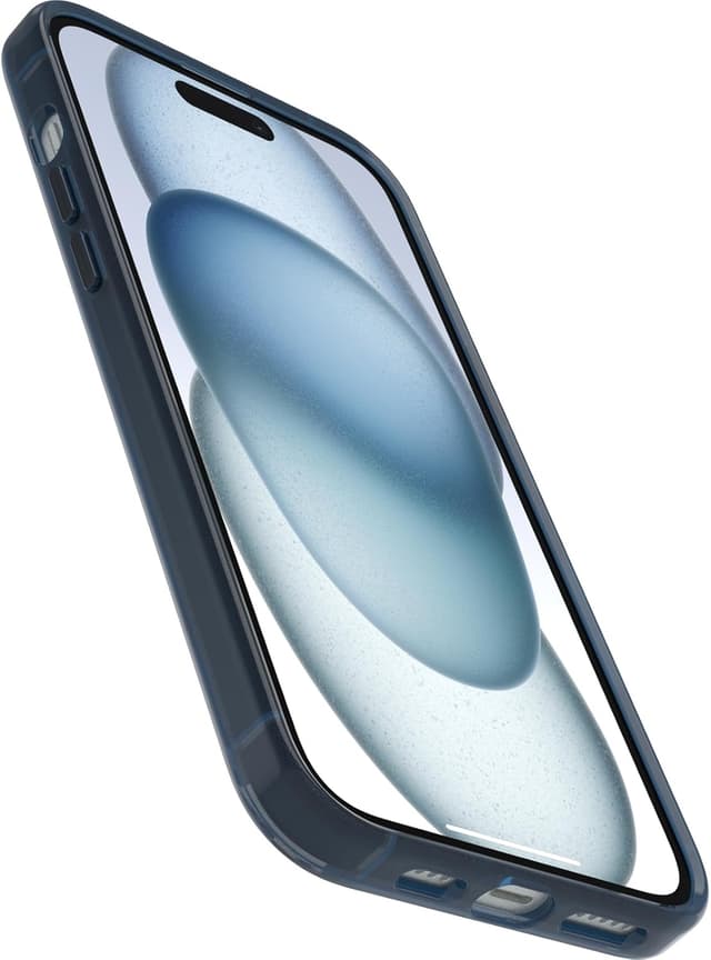 Detalle de OtterBox Clear Case avec MagSafe pour iPhone 15 Pro Max — coque ultra-fine anti-chocs