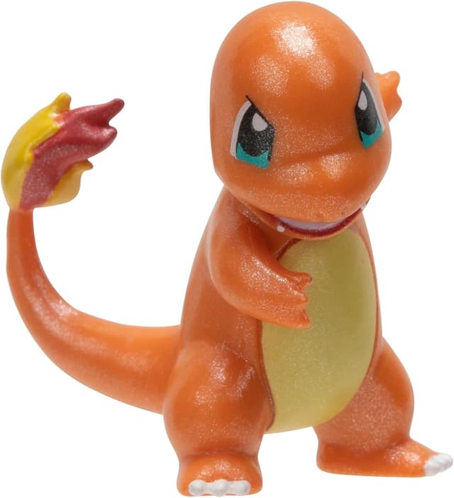 Detalle 2 de Jazwares Pokémon PKW2777 Select : lot de 3 figurines d’évolution (Charmander, Charmeleon, Charizard)