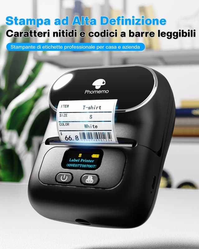 Thumbnail 2 de Phomemo M110 stampante etichette 🖨
