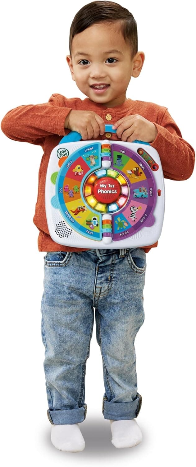 Thumbnail 6 de LeapFrog My 1st Phonics: Spin & Learn Educational Toy (10 Light-up Buttons, 100+ Words, 4 Modes)