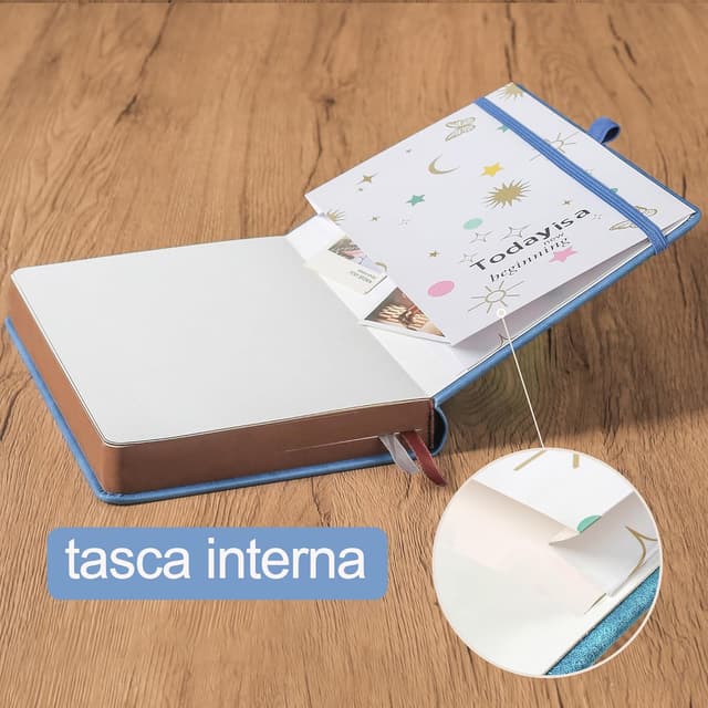 Detalle de HwxBen Diario B5 con penna, 360 pagine