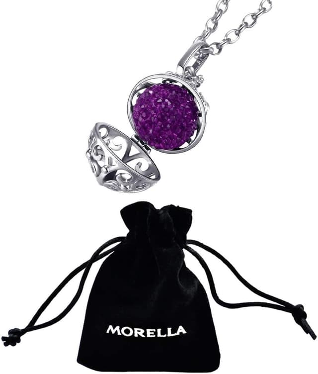 Detalle de Morella catenina donna 70 cm con ciondolo