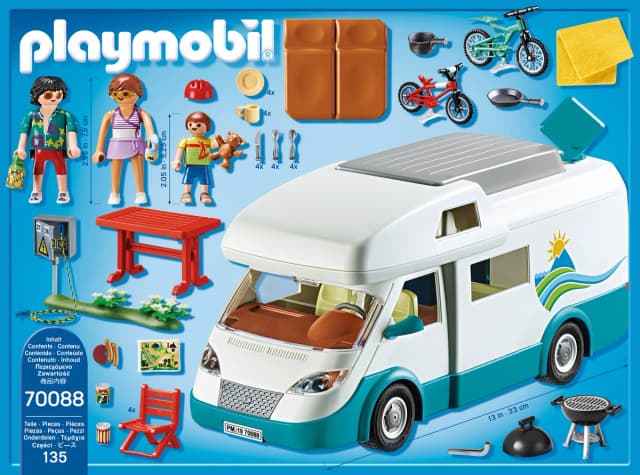 Detalle 2 de Playmobil Caravana de Verano Family Fun