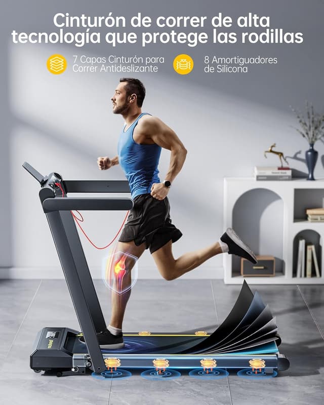 Detalle 1 de Toputure 6 en 1 Cinta de Correr 16 KM/H