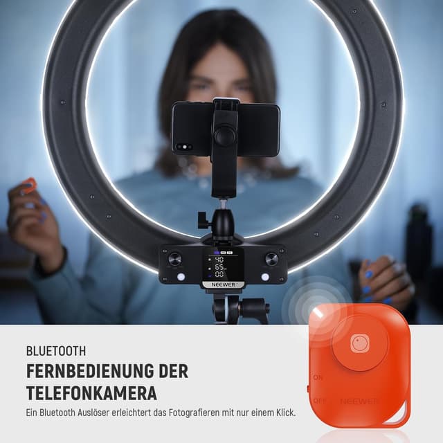 Thumbnail 4 de NEEWER RGB18 II Ringlicht 18" 42W