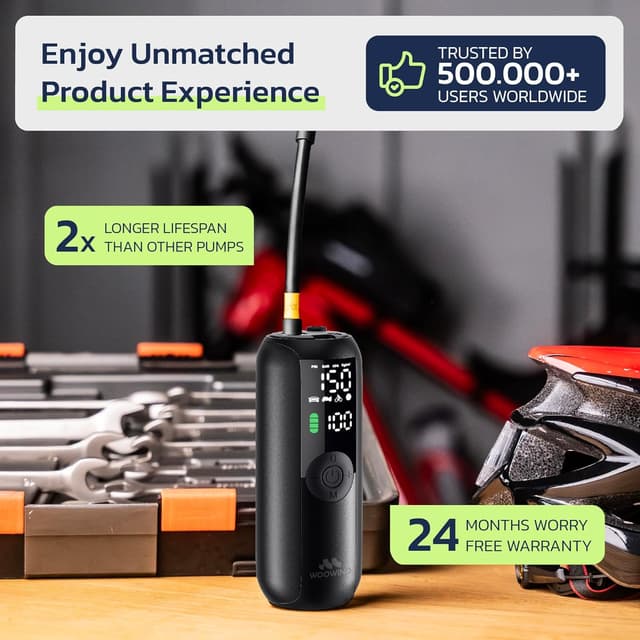 Thumbnail 6 de Woowind LP1 tyre inflator 150PSI