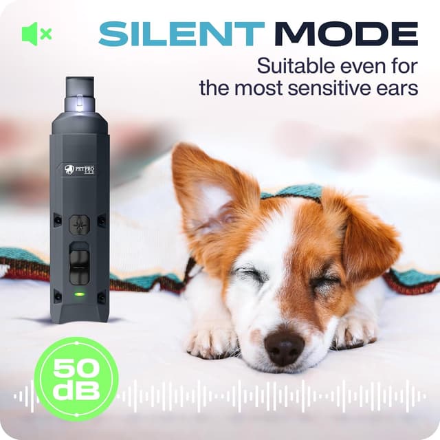 Thumbnail 6 de PETPROVED Dog Nail Grinders silent electric nail grinder set for dogs and cats