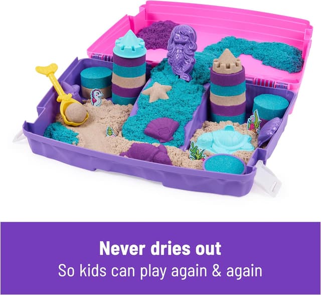 Thumbnail 6 de Kinetic Sand Mermaid Palace Sandbox
