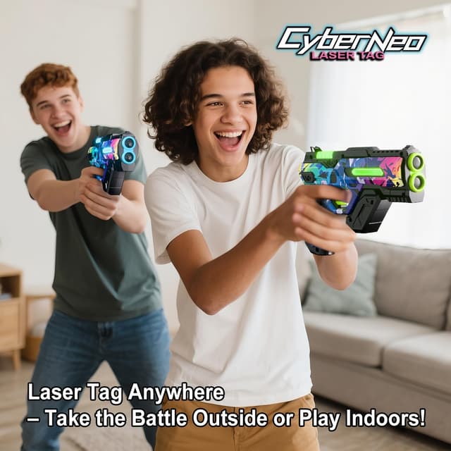 Thumbnail 3 de Laser Tag Set 150 ft