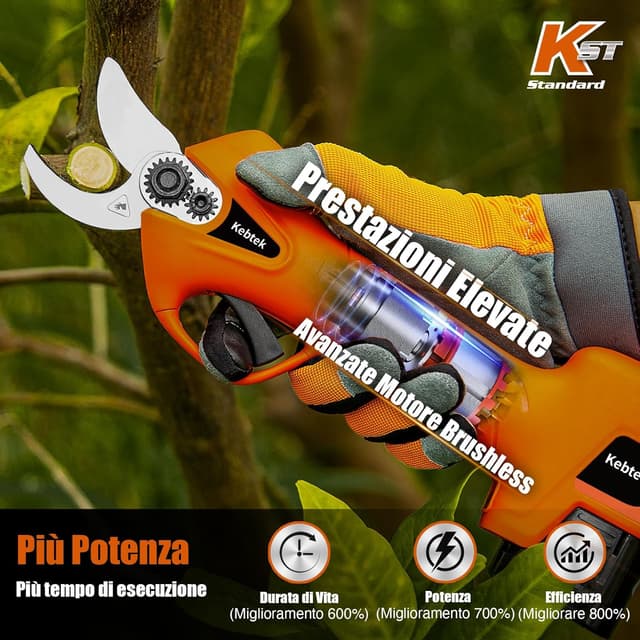 Thumbnail 1 de Kebtek YDN-B007 Forbici potatura 25 mm ✂