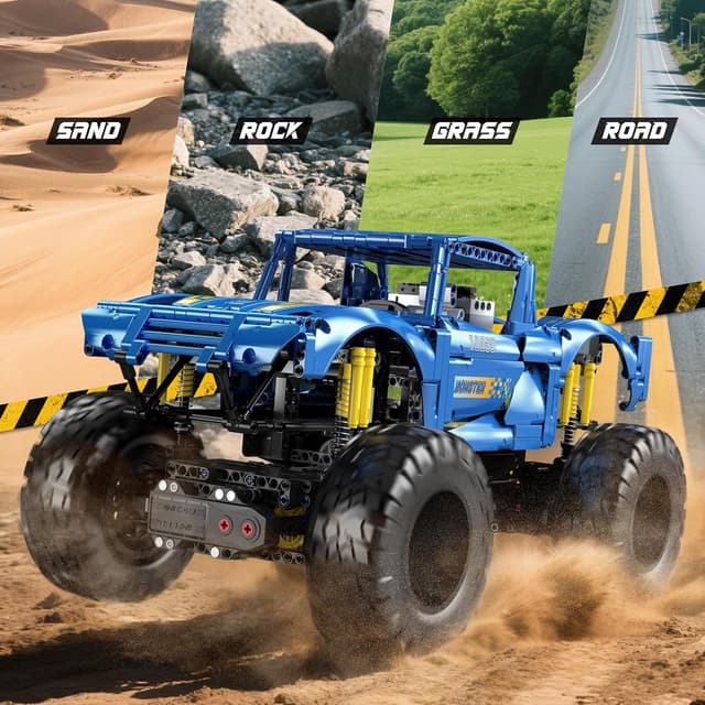 Thumbnail 4 de Mould King 18039 Geländewagen RC Baukasten