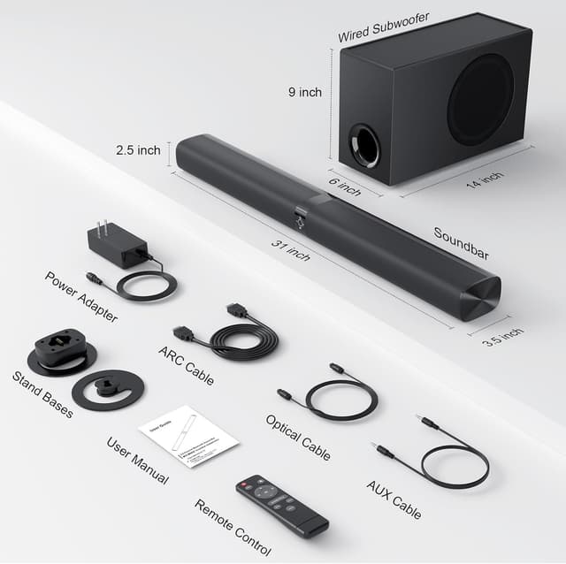 Thumbnail 6 de GarageRock Sound Bar 110W for TV