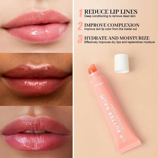 Detalle de LOPHE Balsamo Labbra Colorato Protezione Idratante al Burro di Cacao (#01+#08)