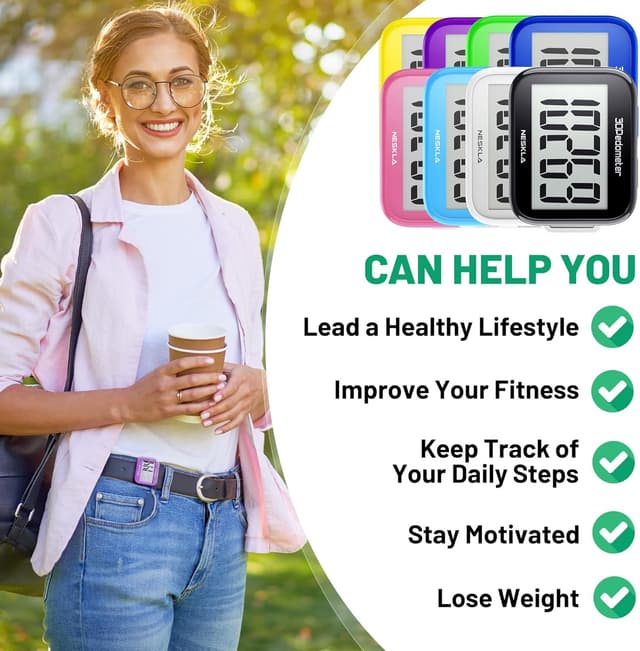 Detalle 2 de NESKLA 3D Pedometer 26.5 g