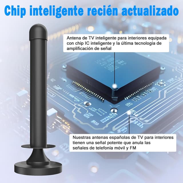 Thumbnail 6 de Antena TDT Interior con Amplificador 3 m