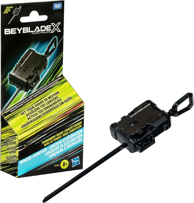 Detalle de Bey Blade BBX Lanzador y Girador ⚡