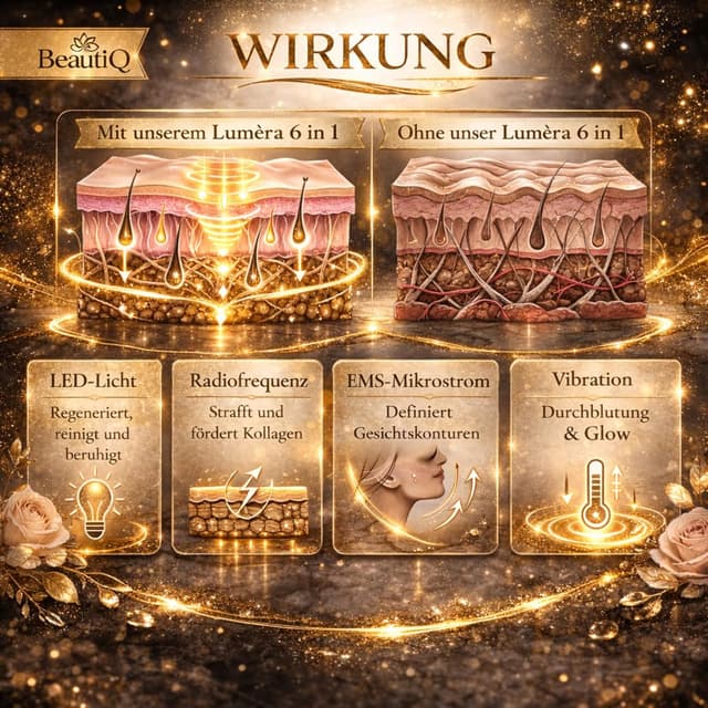 Thumbnail 6 de Beauty Lumèra PRO Anti-Aging & RF Gerät mit Lichttherapie, 6 Funktionen in 1
