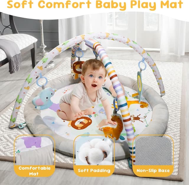 Thumbnail 2 de Baby Play Mat Activity Gym for 0-36 Months