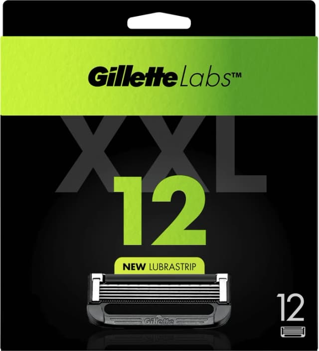 Detalle de Gillette Labs Ersatzklingen (12 Stück) – kompatibel mit allen Gillette Labs Rasierern