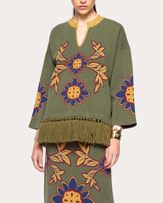 Imagen de Paula Amorim Jersey Jade estampado en OfertitasTOP