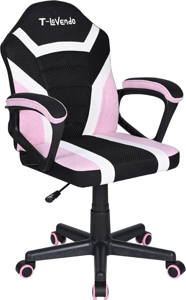 Detalle de Silla Gaming infantil ergonómica con ruedas