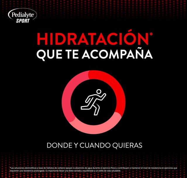 Thumbnail 3 de Pedialyte Sport 💪 Bebida Deportiva de Frutas del Bosque, 6 sobres