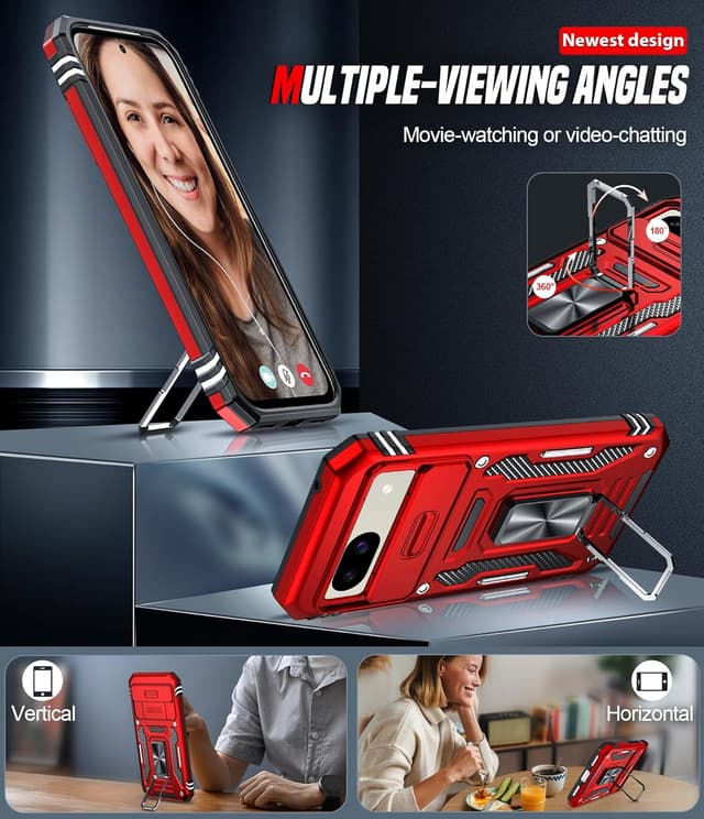 Detalle 1 de LeYi Pixel 8a case with shock protection