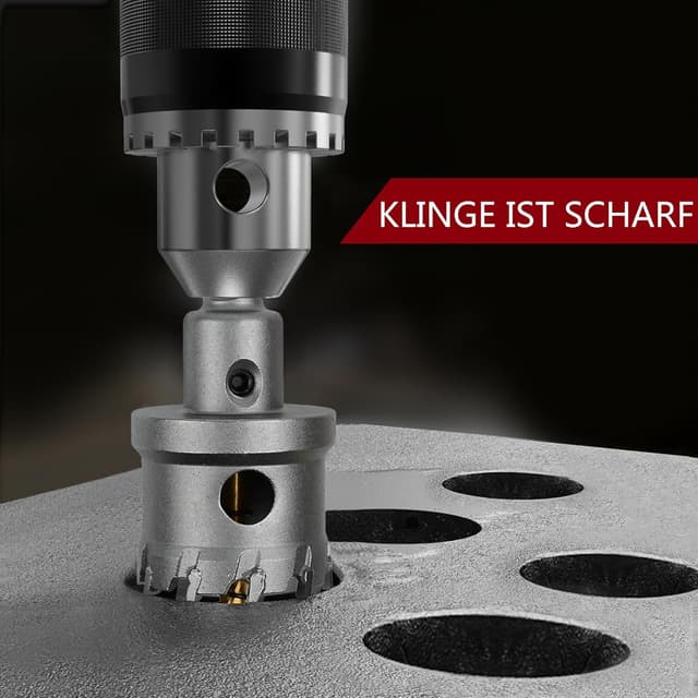 Thumbnail 4 de 51mm Lochsäge Hartmetall-Bohrer für Edelstahl
