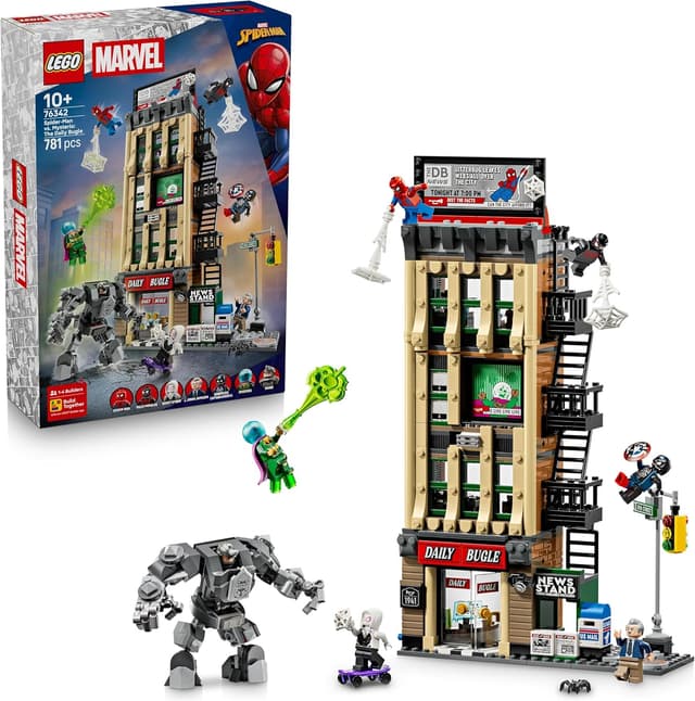 Detalle de LEGO Marvel Spider-Man Daily Bugle Building 76342