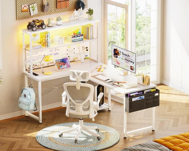 Thumbnail 6 de Coleshome Scrivania Gaming 135×100 cm angolare