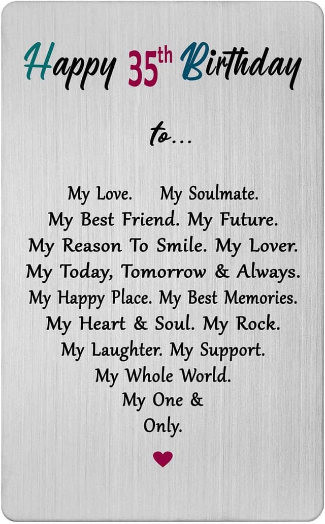 Imagen de Gezxin 35th Birthday Card en OfertitasTOP