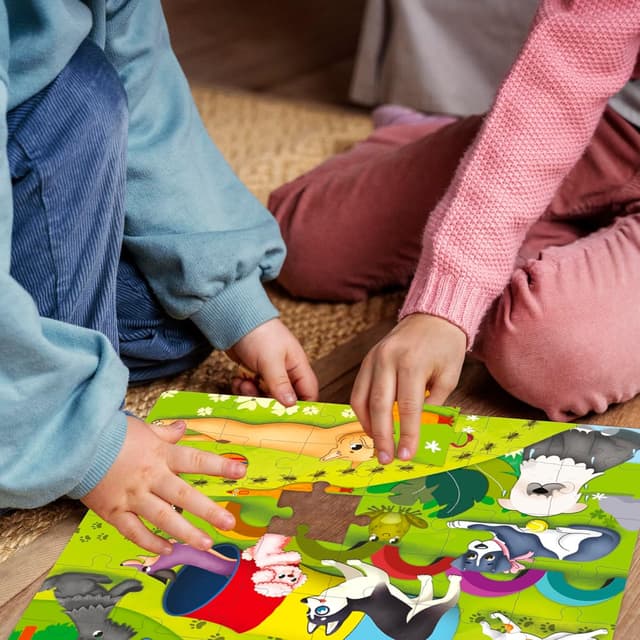 Thumbnail 6 de QUOKKA Puzzle bambini 4x60 pezzi educativi per 4–8 anni 🧩