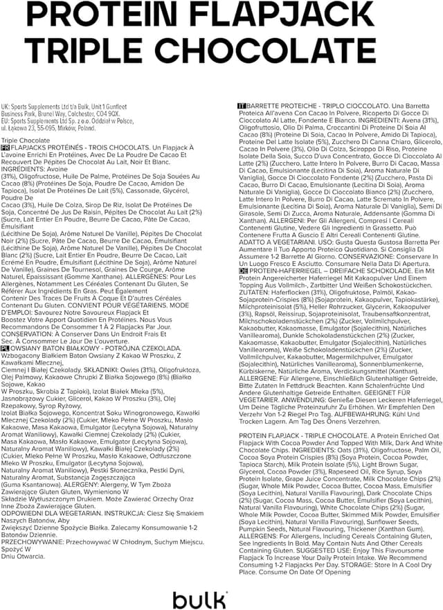 Thumbnail 1 de Bulk Flapjack Protéinée 15 g 🍫
